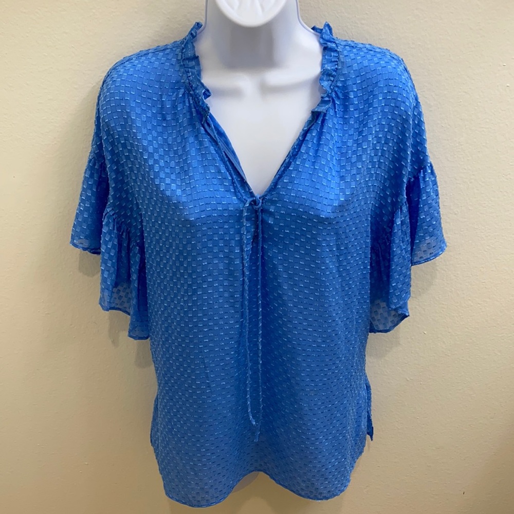 Alice + Olivia Blue Top S/P
